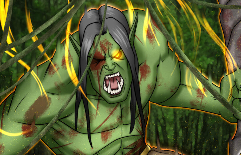 Savage Rage - TCG Commission